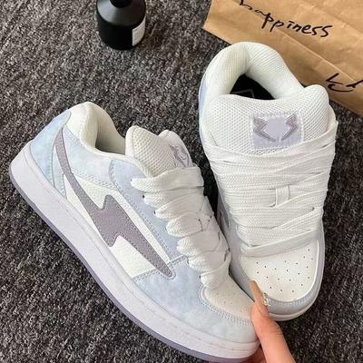 Оригинальные кроссовки Lightning, женские ретро-универсальные осенние туфли, новый нишевый студенческий дизайн, повседневные кеды