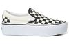 Слипоны Classic Vans Stackform 'Шахматка - Черно-белый' VN0A7Q5RTYQ
