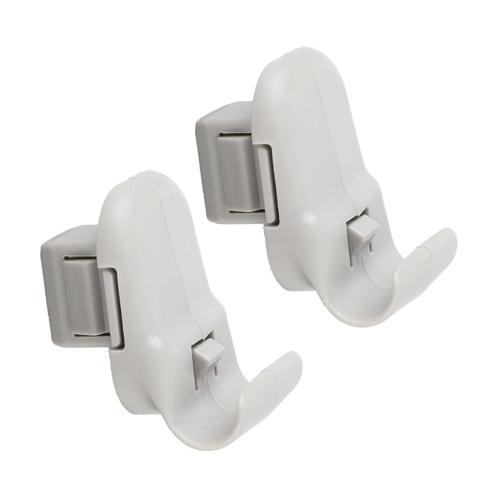 2 шт. Клипсы солнцезащитного козырька для Mazda 3, 5, 6, CX-7, CX-9, RX-8, MPV LC6269261B77 Серый