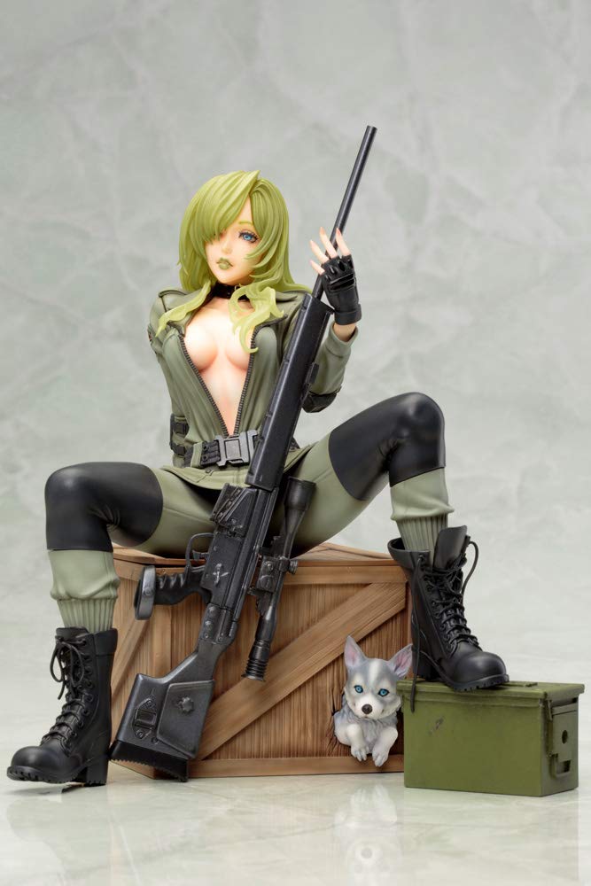 Toshiya Metal Gear Solid Bishoujo Sniper Wolf масштабная ПВХ окрашенная готовая фигурка SV306 1/7