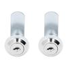 2 шт. Цилиндровые кулачковые замки Замок отсека для автодома Одинаковые ключи Кулачковые замки Запасная фурнитура для ящика для инструментов