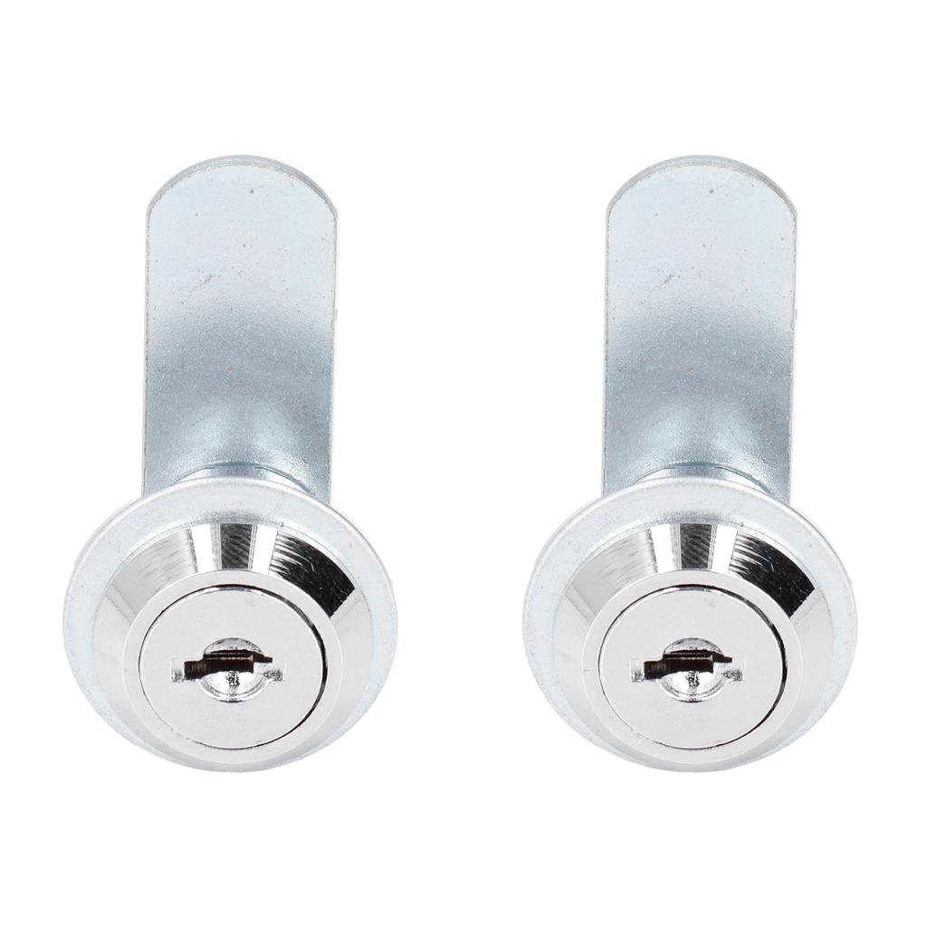 2 шт. Цилиндровые кулачковые замки Замок отсека для автодома Одинаковые ключи Кулачковые замки Запасная фурнитура для ящика для инструментов