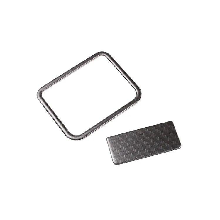 Stainless Steel Car Interior Decoration Glove Storage Box Handle Cover For Toyota FJ Cruiser 2007- Car Accessories