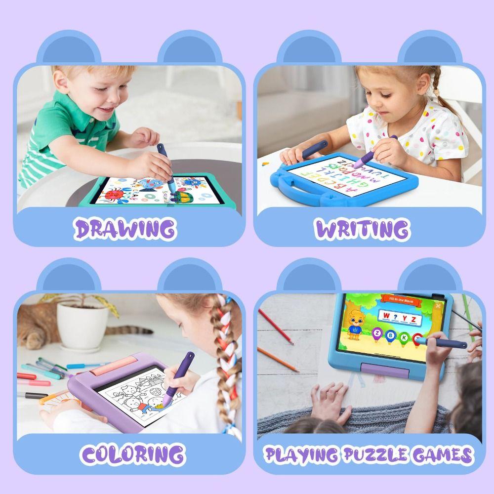 Anti-Rolling Kid-Friendly Stylus Pens Kids Capacitive Pen New Tablet Stylus Pens