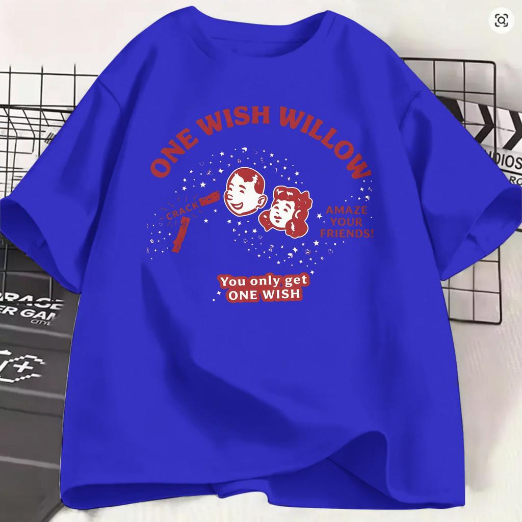 Obsession Movie 2026 Tshirts For Unisex One Wish Willow Funny Pure Cotton Tee Shirt Crew Neck Short Sleeve 4xl 5xl 6xl Clothes