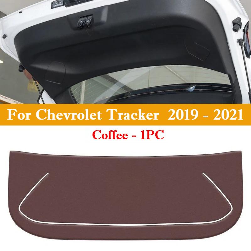 Для Chevrolet Tracker RS 2019-2026 Автомобильный коврик-защита от пинков на дверь багажника Защитная наклейка от царапин на крышку багажника Внутренний коврик для багажника