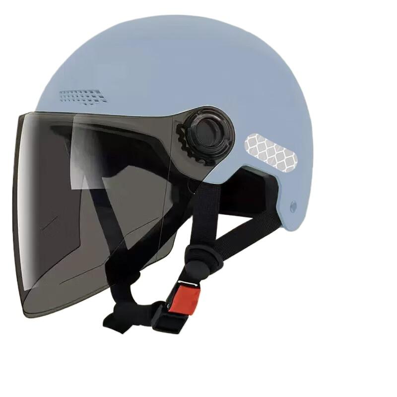 Шлем Электромобиль Женский и Мужской Мотоциклетный Аккумуляторный Автомобиль Полушлем Летняя Защита от Солнца Полный Шлем Оптом Езда Дышащий и Легкий