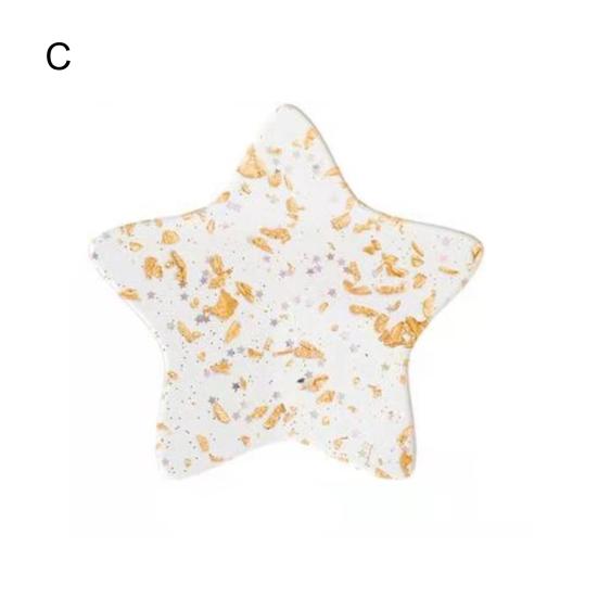 Yousheng Creative Gold Foil Decor Подставка для чашки Красивый более утолщенный акриловый коврик для чашки Кухонные принадлежности