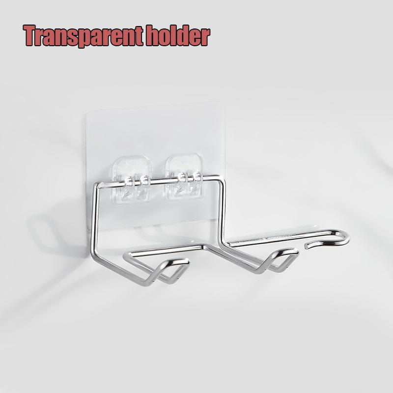 Кронштейн для фена Настенный кронштейн для фена Аксессуары для ванной комнаты Органайзер для хранения вещей в доме Аксессуары для ванной комнаты