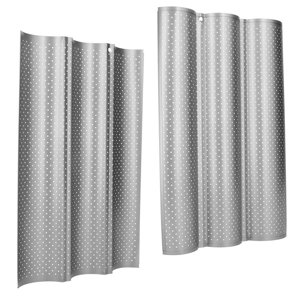 Антипригарное покрытие MultiGrooves Waves Французская форма для хлеба Багет Выпечка Противень Форма Кухонный инструмент