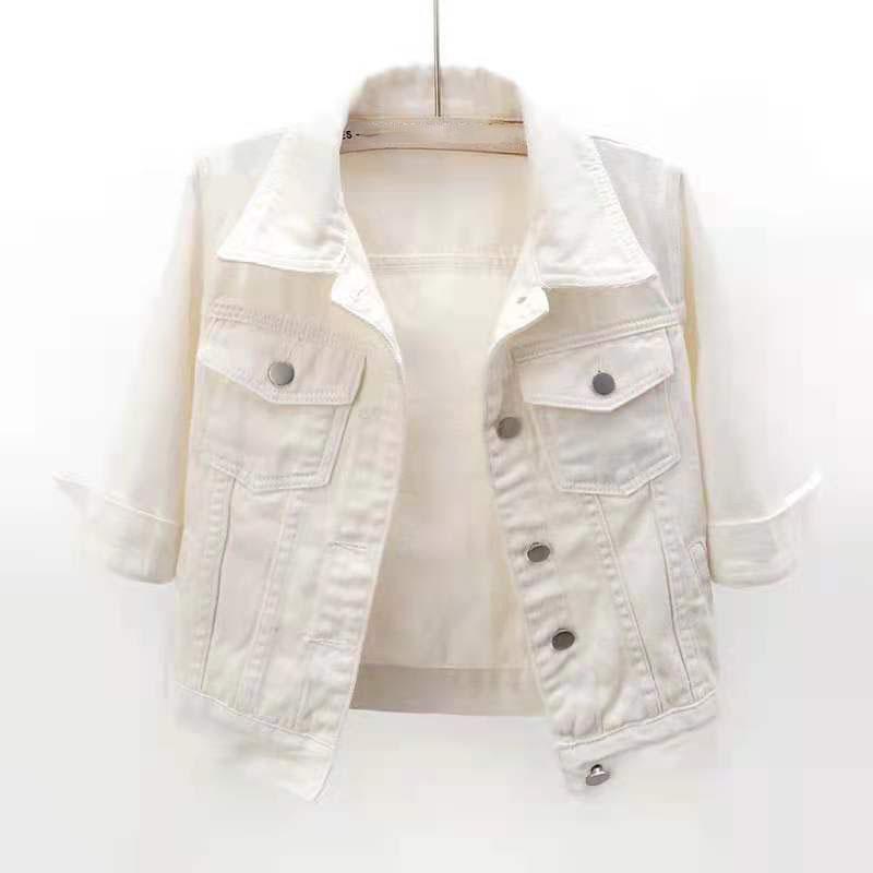Женская джинсовая куртка, весна-осень, короткое пальто, розовые джинсовые куртки, повседневные топы, фиолетовые, желтые, фиолетовые, синие свободные топы, женская верхняя одежда, большие размеры