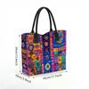  Colorful Tribal Pattern Large Tote Bag for Daily Use