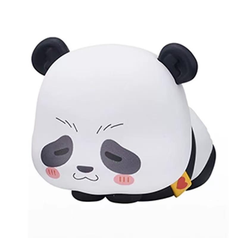 6 см Аниме Фигурка Jujutsu Kaisen Итадори Юдзи Сатору Годзё Спящий Кот ПВХ Q Версия лежа 4 шт./Набор Модели Игрушки Подарок Коллекция