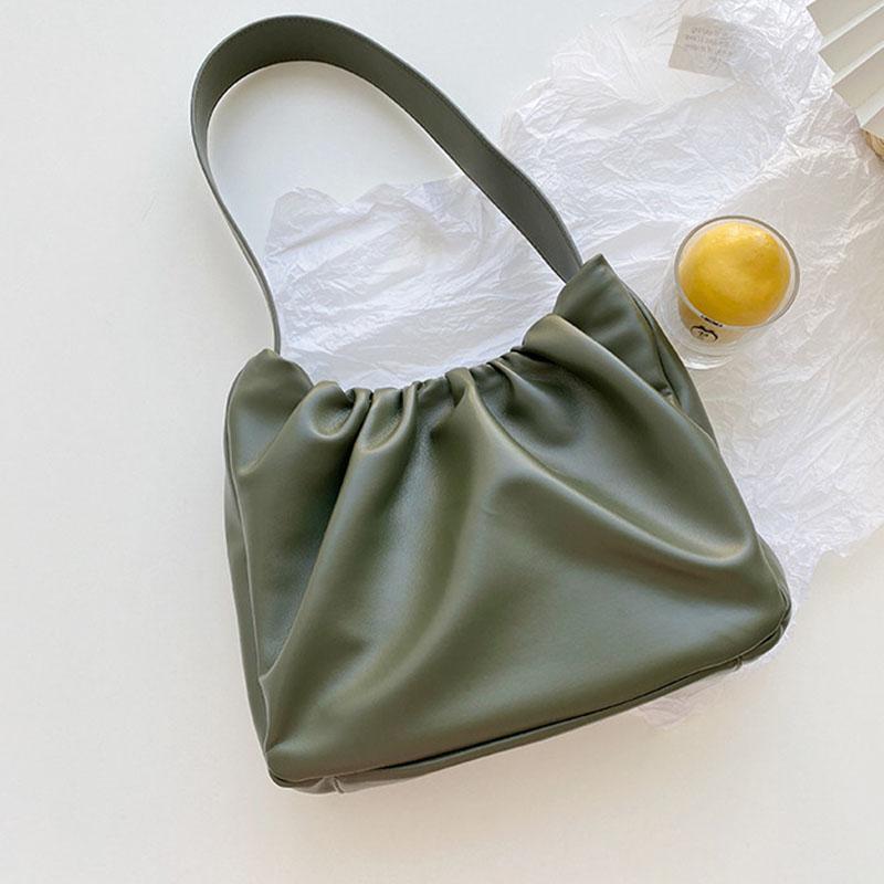 IELGY Сумка подмышки с магнитной пряжкой, простая сумка для прогулок, корейская версия, модная сумка на плечо, женская сумка из искусственной кожи