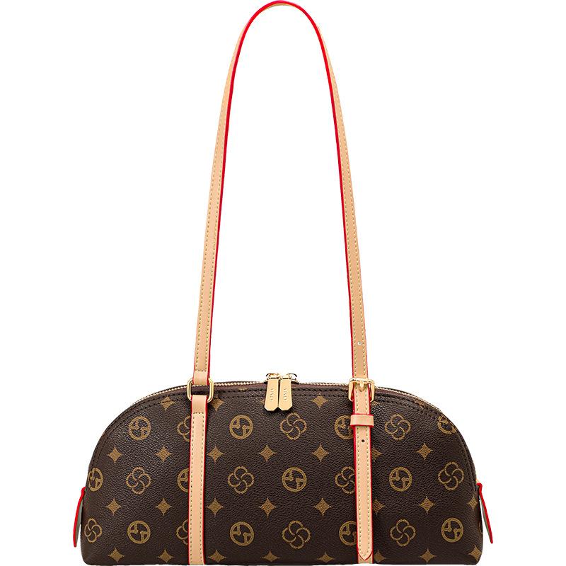 Light luxury women's tide bag for commuting to work Underarm shoulder bag Fashion printed women's bag Annual large capacity