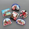 3D Refrigerator Pasted Magnetic World Tourism Souvenir Creative Gifts Fridge Magnets England London Bus Soldier Souvenir Gifts