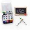 Dollhouse Miniature Mini Boxed Colorful Crayon Dolls Accessories Mini Painting Tools Dollhouse Decoration Scene Model