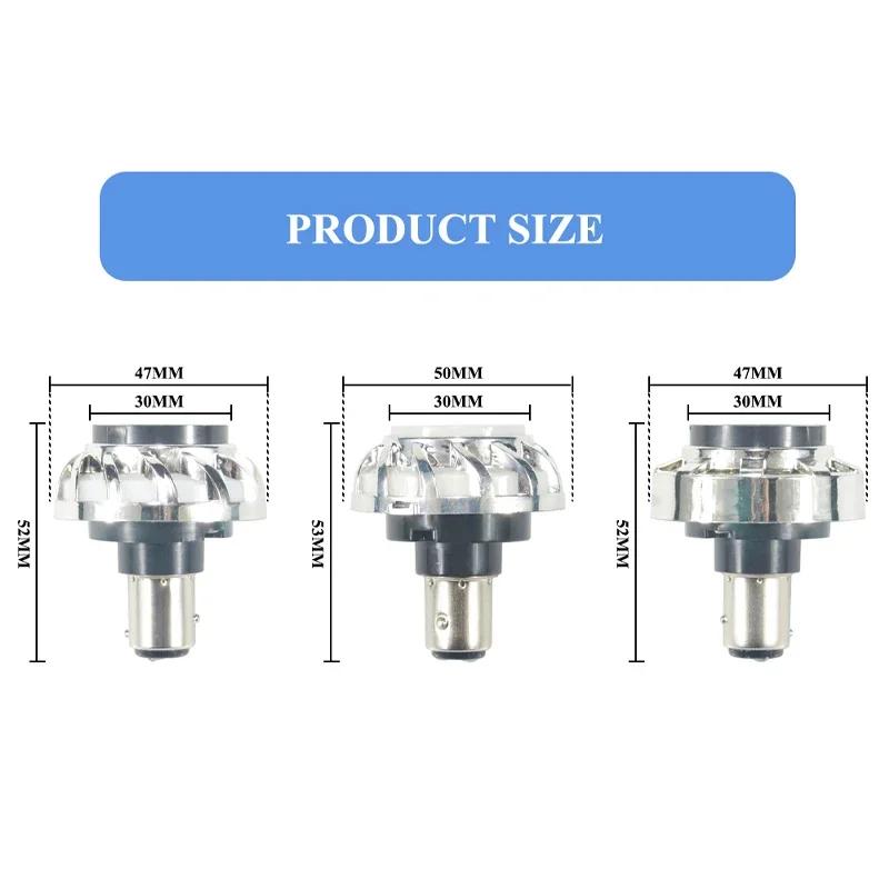 1 шт. светодиодные фары Angel Eye для мотоцикла, противотуманные фары RGB, мигающие лампы Devil's Eye, задние фонари, стоп-сигналы, аксессуары для мотоциклов