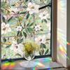 PVC Flower Window Electrostatic Stickers Privacy Protection Static Cling Decoration Reusable Glass Decals for Home Bathroom