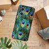 Чехол для телефона с узором «Павлин» для OPPO Reno 14 13 11 12 F 10 Pro 8T 7 8 Lite OPPO Find X9 X8 X5 Pro Задняя крышка