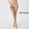 1 пара нейлоновых прозрачных колготок женские колготки летние тонкие 10D 20D 40D с утягивающим верхом колготки с усиленными носками уличная одежда базовые