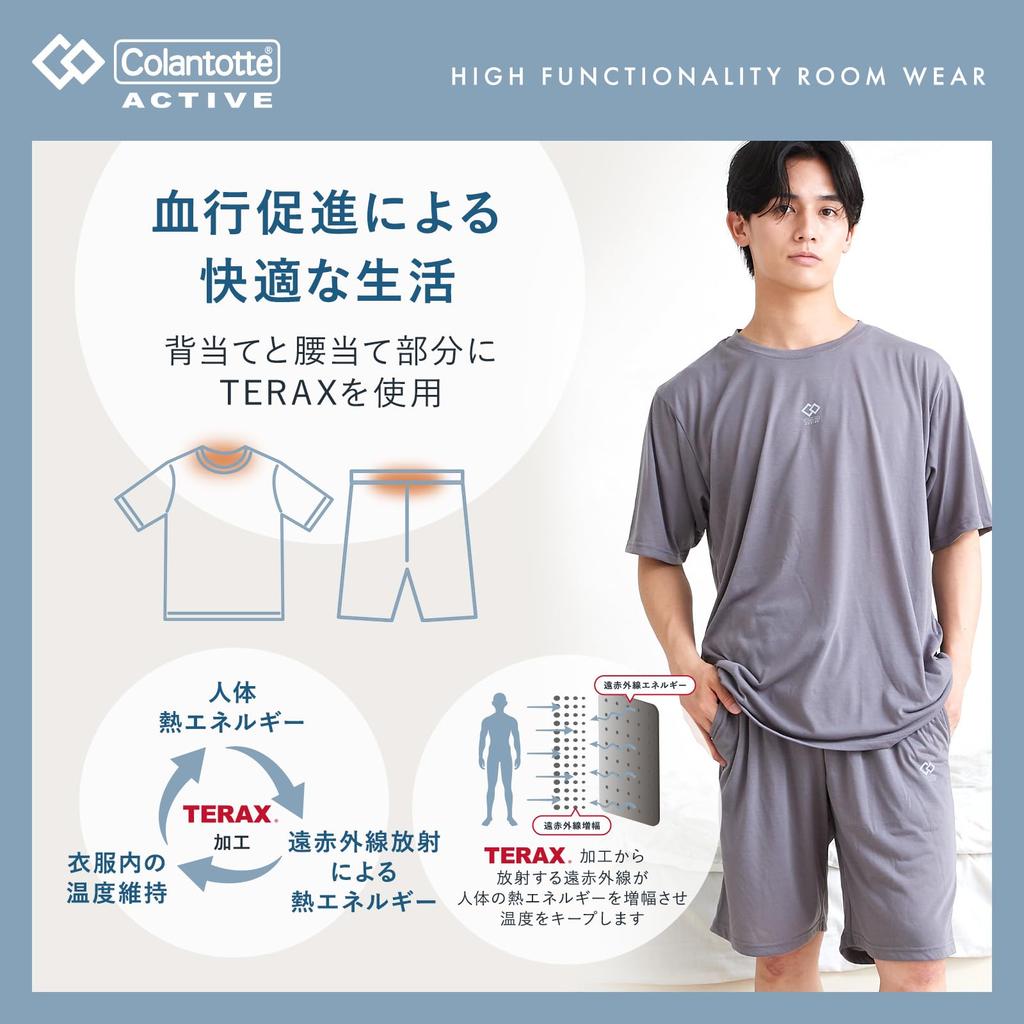 Luanna Jenna Relaxing Wear Short Sleeve Top and Bottom Set and Comfortable Polyester Jersey Unisex Shorts for Men and Gift Size [Lightweight Material]