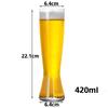 Бессвинцовый креативный хрустальный стакан хайбол, барная посуда, стакан Коллинз, стаканы для питья воды, сока, пива и коктейлей