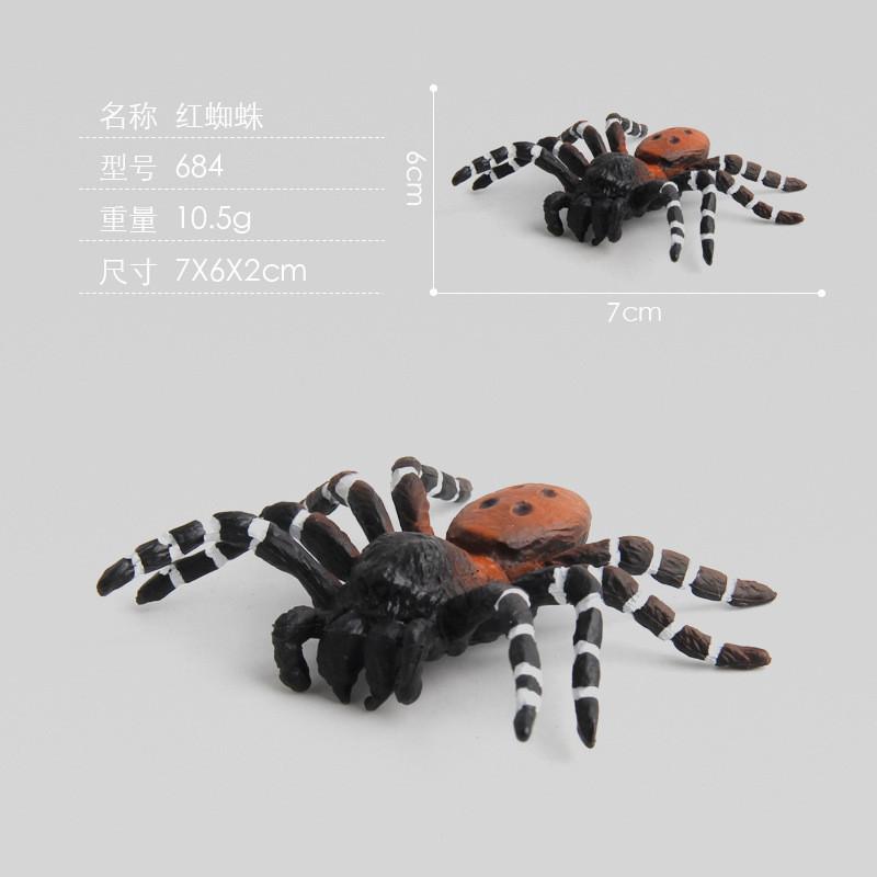 Stunningly Detailed Plastic Insect Models Including Vibrant Peacock Spiders And Striped Fly Spiders Perfect For Learning And Displaying
