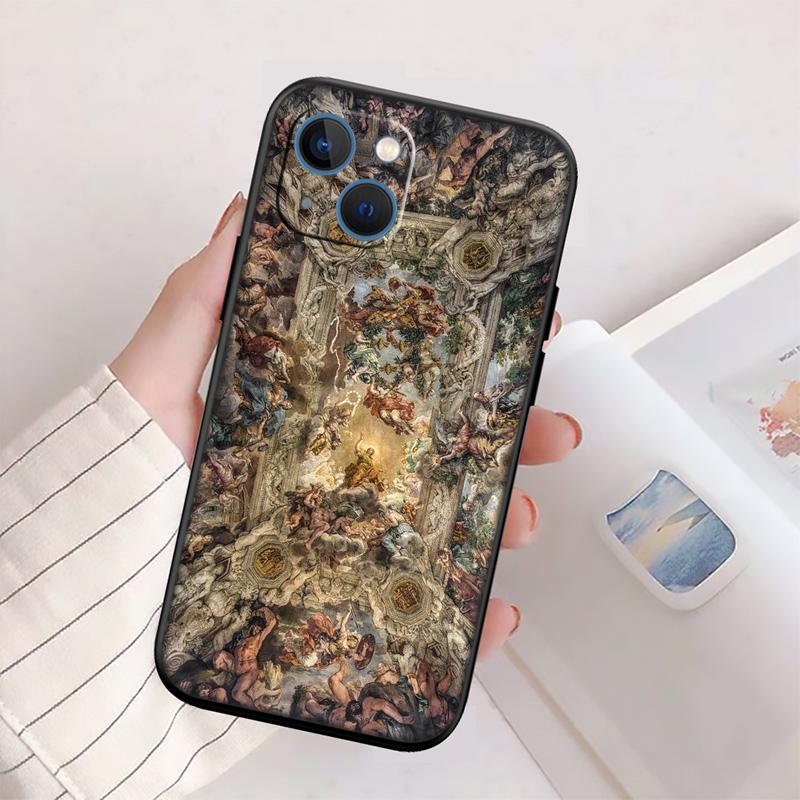 RP32 Fresco Adam Sculpture New High-End Shell Phone Case for Xiaomi Poco F8 M4 M5 M6 M7 X3 X6 X7 Pro GT NFC Ultra