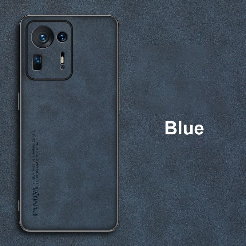 Роскошный чехол из искусственной ПУ кожи для Xiaomi Mi Mix 4 Mix4, задняя крышка, деловой матовый силиконовый чехол для телефона с полной защитой для Xiaomi Mix 4