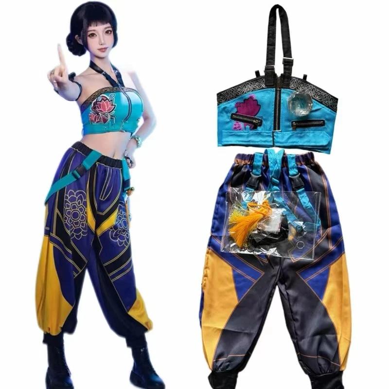 Детский Корейский Kpop Косплей Демон Руми Зои Мира Охотники Охотница Костюм Девочки Группа Идол Ролевая Игра Хэллоуин Карнавал Вечеринка Наряд Костюм