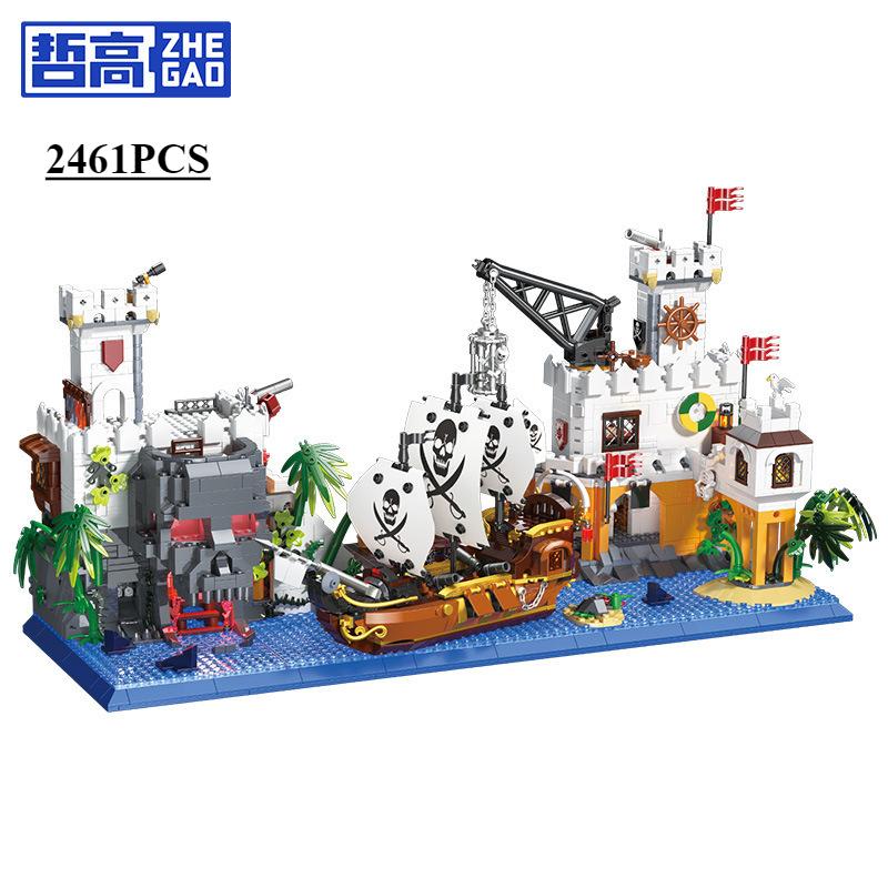 Plastic Blocks Corsair Boat Building Bricks Cruise Ship Flying Dutchman Black Pearl Brinquedo Education Toy Boy Gift Man Present