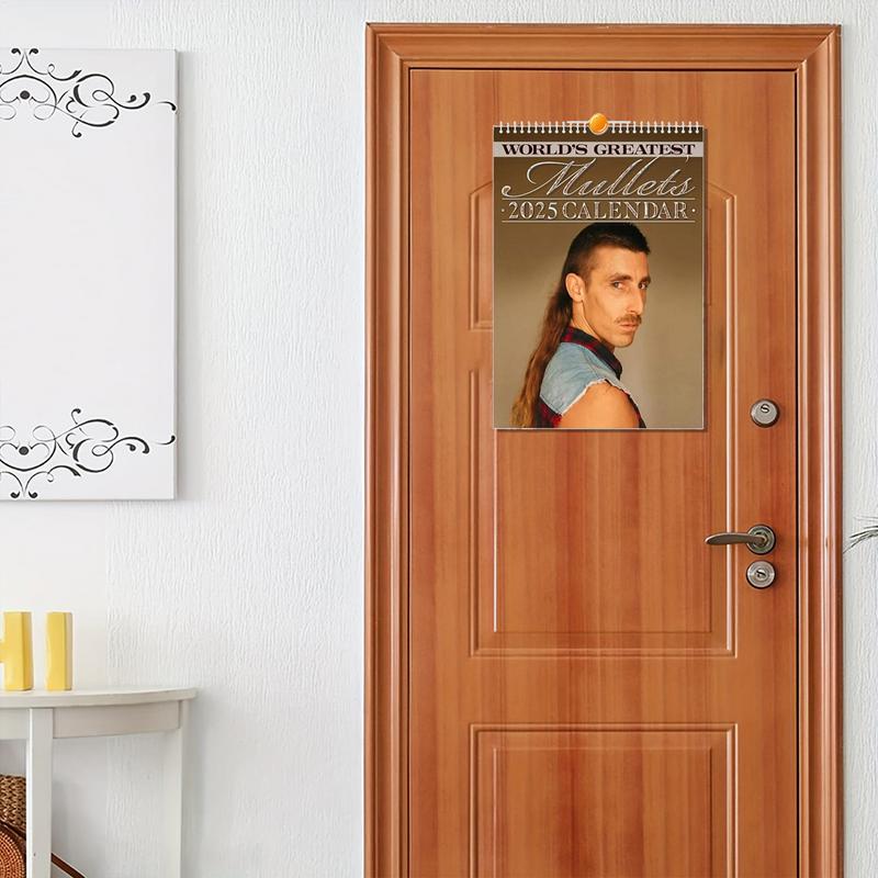 2025 Mullet Calendar Hair Stylist The World's Greatest Mullets Calendar For Family Whole Year Daily Planner Xmas New Year Gifts