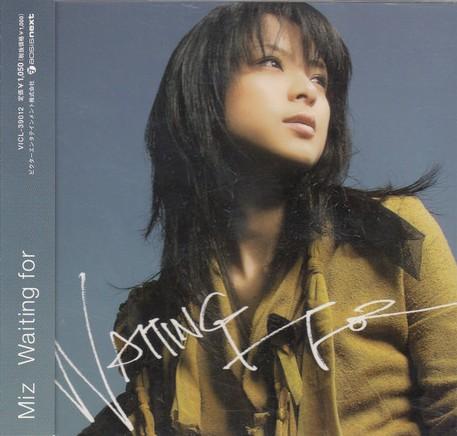 CD MIZ - Waiting for VICL39012 VICTOR 2004 Japan Japanese PopRock Used