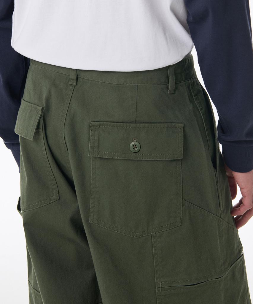 MUSINSA STANDARD Multi-Pocket Carpenter Pants [Khaki]