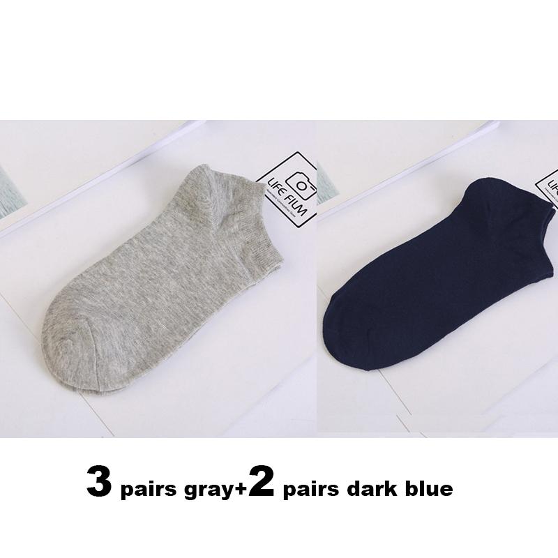 5 пар женских белых и черных носков до щиколотки, женские носки, дышащие спортивные носки, однотонные носки-лодочки, удобные полиэстеровые носки