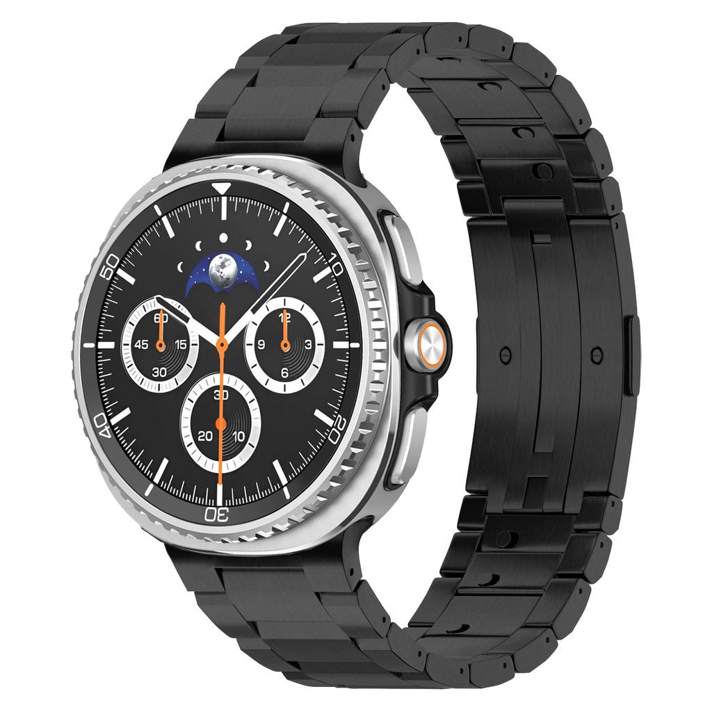 Титановый металлический ремешок без зазоров для Samsung Galaxy Watch 8 Classic 46мм/44мм 40мм Браслет, Быстрая регулировка длины (Инструменты не требуются)