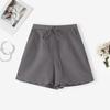 Женские летние свободные повседневные шорты с эластичной резинкой на талии