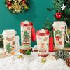 Christmas 316 Stainless Steel Coffee Cup Double Drink Thermos Cup Women's Water Cup Christmas Gift Small Gift Cup