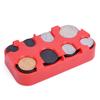 Euro Coin Dispenser Storage Coins Purse Wallet Holders Storage Box Plastic