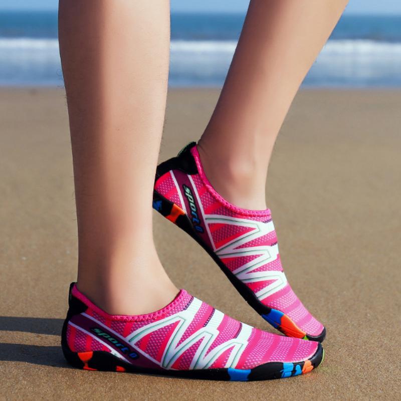 Быстросохнущая обувь для пляжа босиком для мужчин и женщин, нескользящая обувь для водных видов спорта, сверхлегкая обувь для дайвинга в открытом море