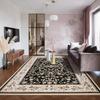 Area Rugs for Living Room, Machine Washable Vintage Rug, Non-Slip Low Pile Throw Rugs with Rubber Backing Washable Carpet