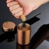Metal Toothpick Dispenser Stainless Steel Tooth Picks Container  for Teeth Appetizer