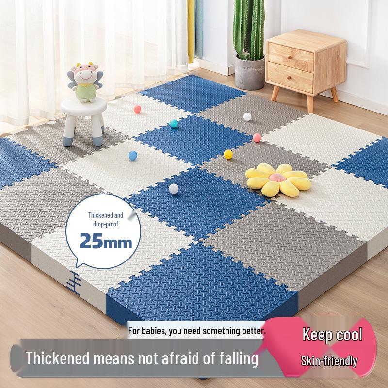 Children's Foam Puzzle Crawling Mat - Household Tatami Sponge Floor Mat