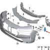Кронштейн бампера 51119464049/51119464050 для BMW 7 серии G70 Передний