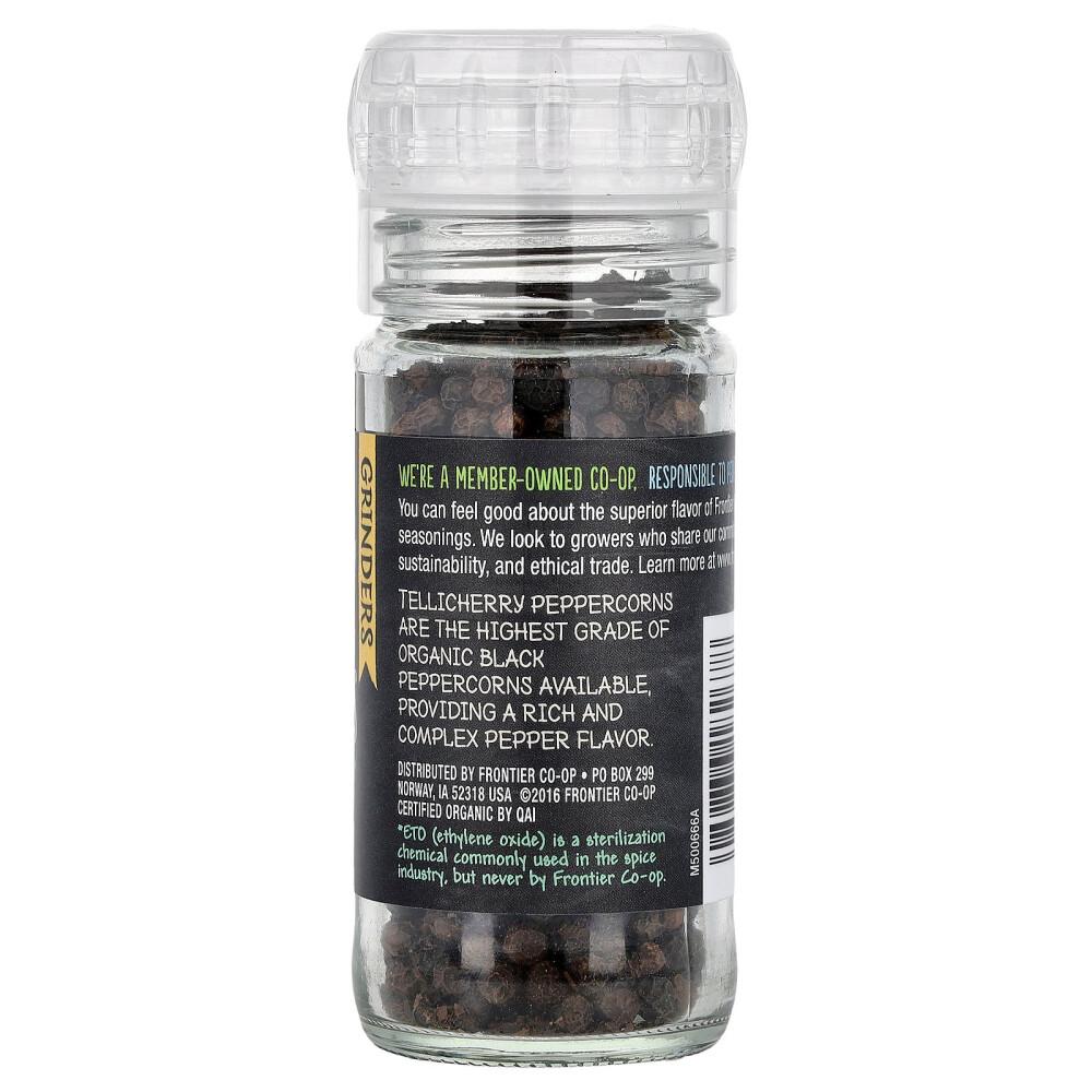 Frontier Natural Products Tellicherry Black Pepper, 50g (1.76oz)