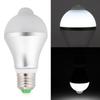 E27 5W PIR Infrared Auto Motion Sensor LED Light Lamp Bulb for Restroom Parking White 6500K