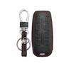 Black Leather 8 Buttons Key Chain Cover Case For   Hyundai Genesis G80