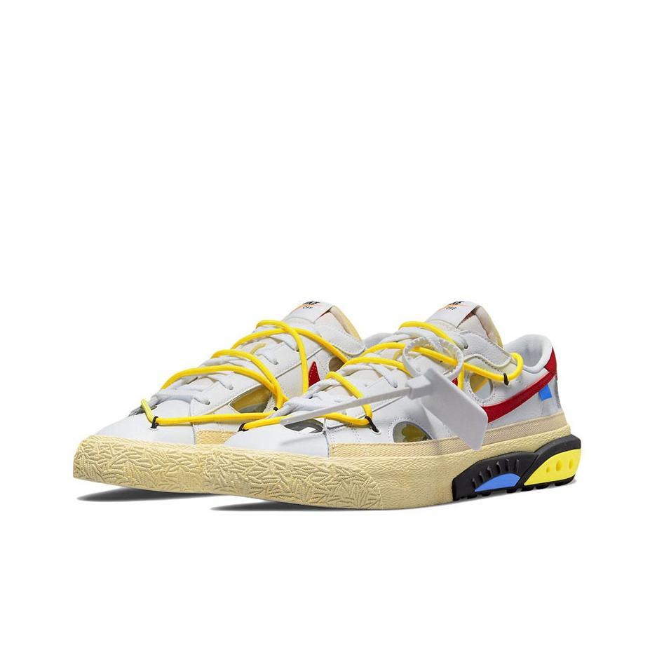 Кроссовки Nike Blazer Low Off-White University Red DH7863-100