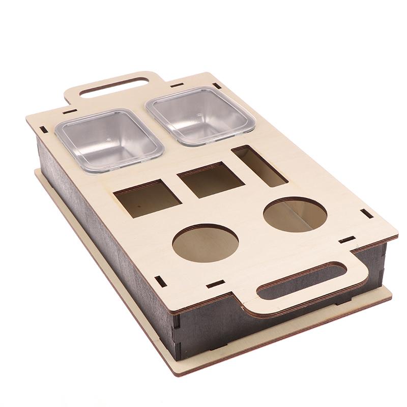 Диван-бар Диван-органайзер на боковые столики Журнальный столик Диван-бар Дерево Как Пивные Подарки Для Мужчин Диван-поднос С Двумя Чашами Для Закусок